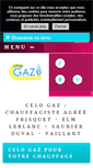 Mobile Screenshot of celo-gaz.com
